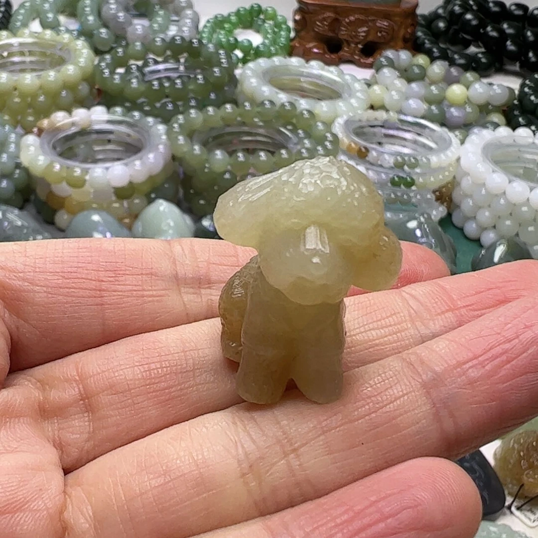 【闪购商品】和田玉（糖玉）挂件未镶嵌用****9