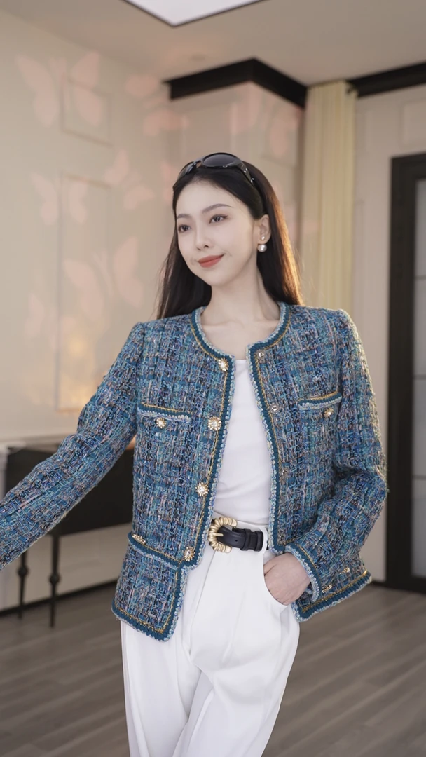 【大表姐】杭州超哥2024年新款小香风外套CO82009