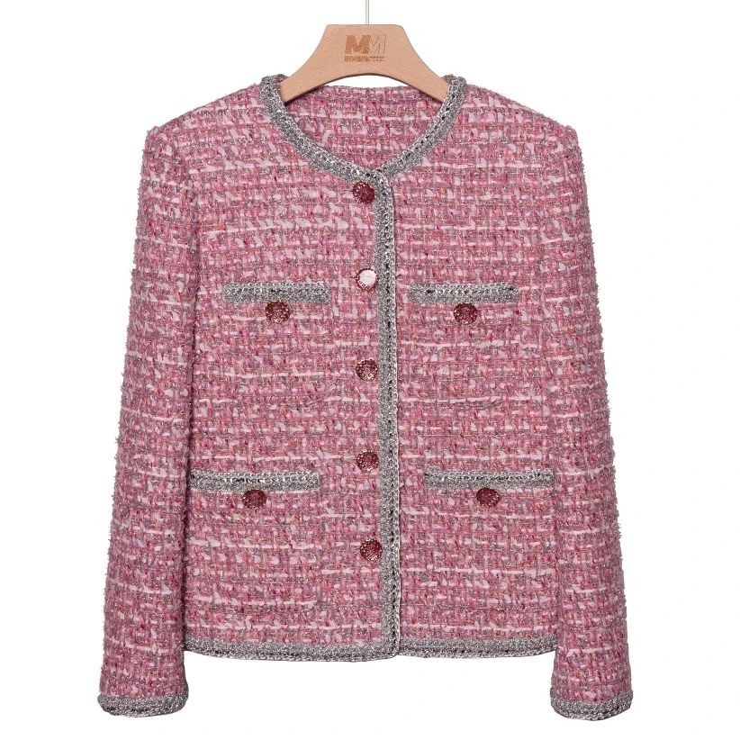 【银樱花粉】小香风外套CO83380