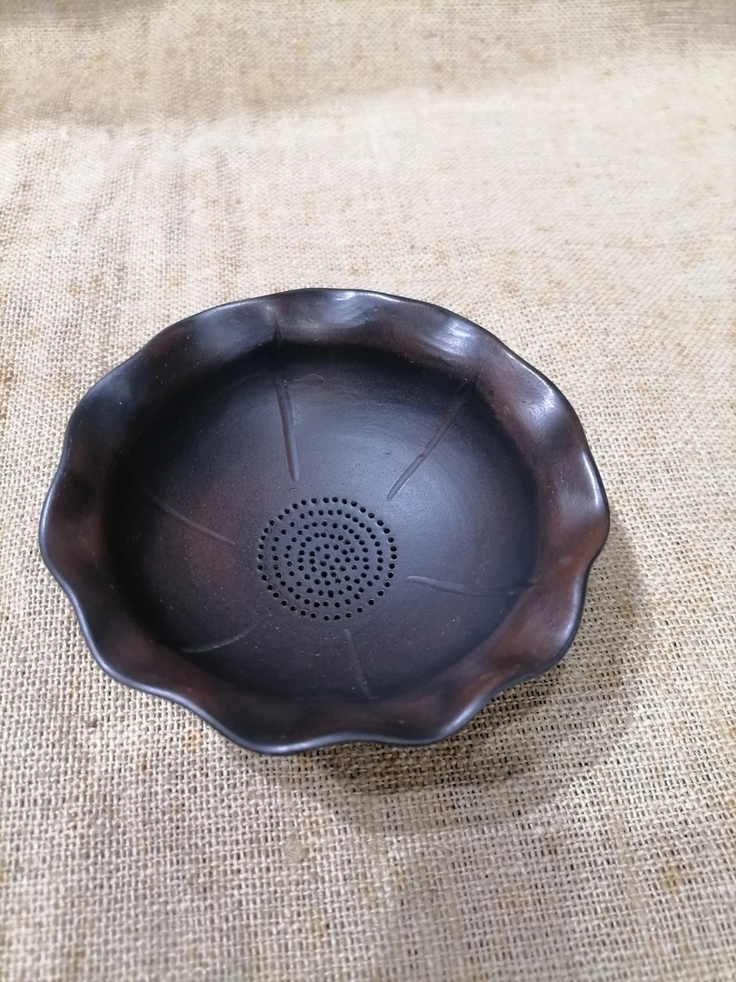 云南建水紫陶茶漏