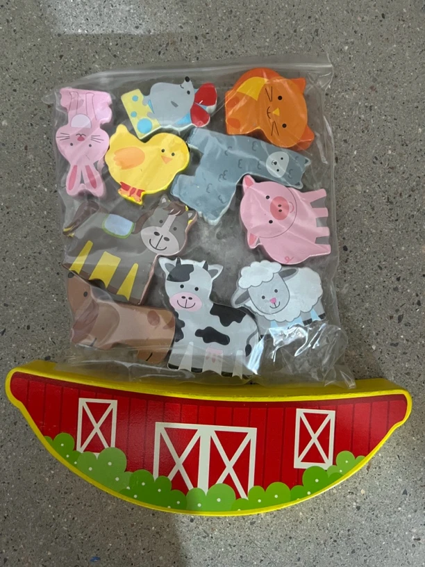 平衡动物叠叠乐玩具
