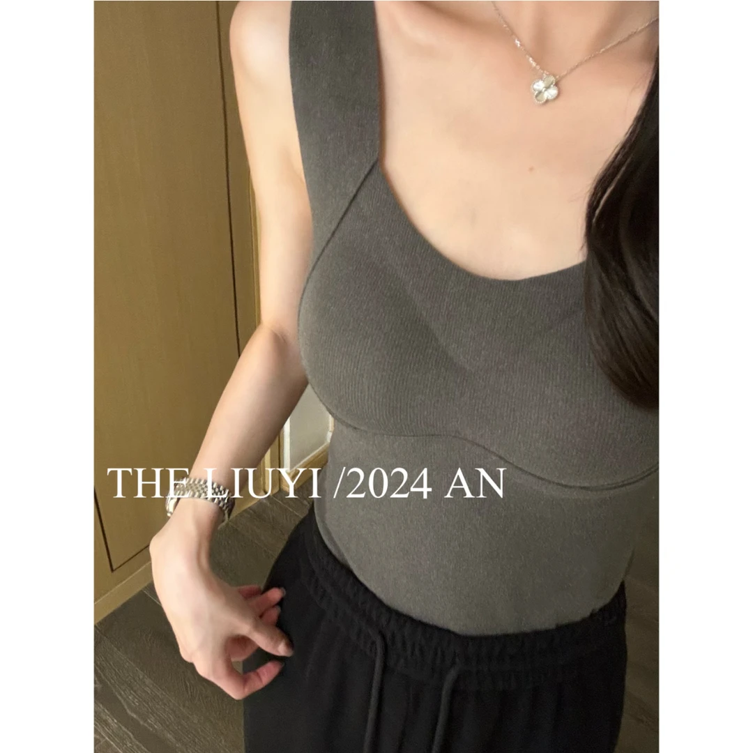 【LIUYI】小太阳~零束缚感桑蚕丝保暖背心836