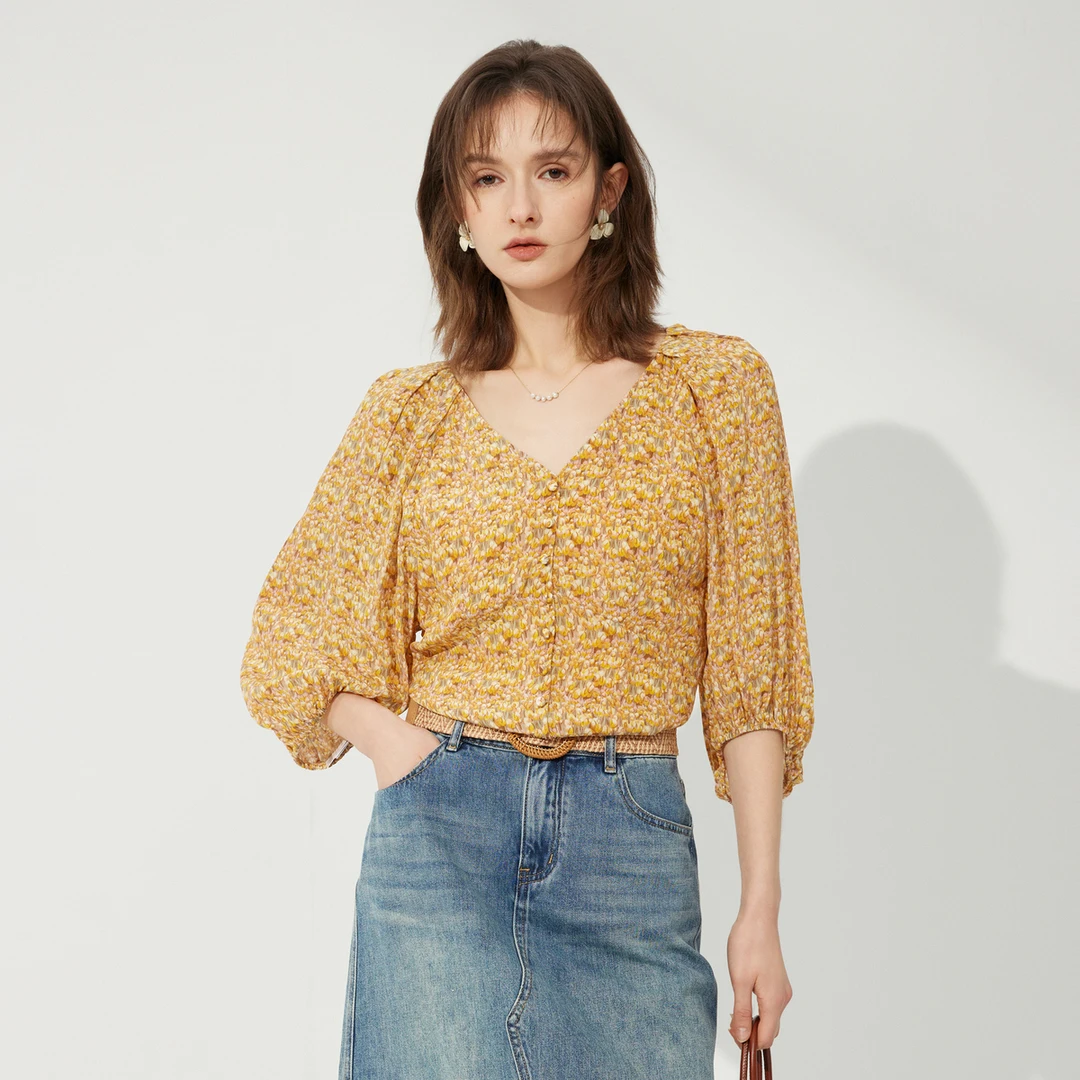 【小余专享】DC-NICE 蕾丝衫/雪纺衫