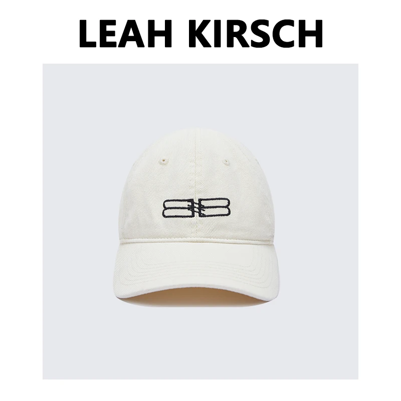 LEAH KIRSCH 棒球帽纯棉大鸭舌帽女帽子街头防晒遮阳帽 D23-1101