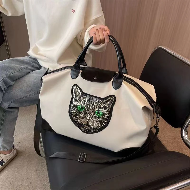 【宠粉专属】猫咪旅行包短途小行李包轻便手提大容量包健身训练包