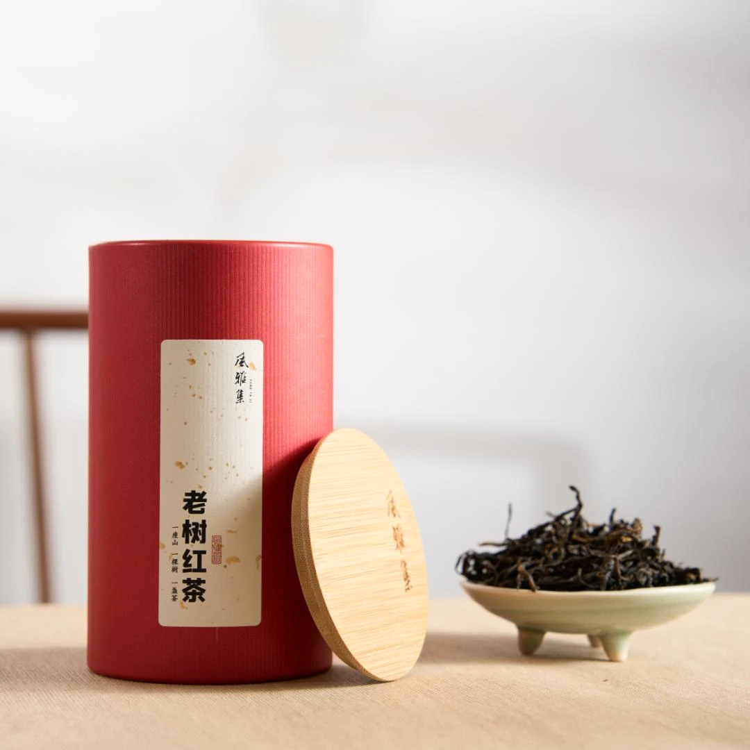 风雅集云南老树红茶单丛蜜糖味滇红50g/罐
