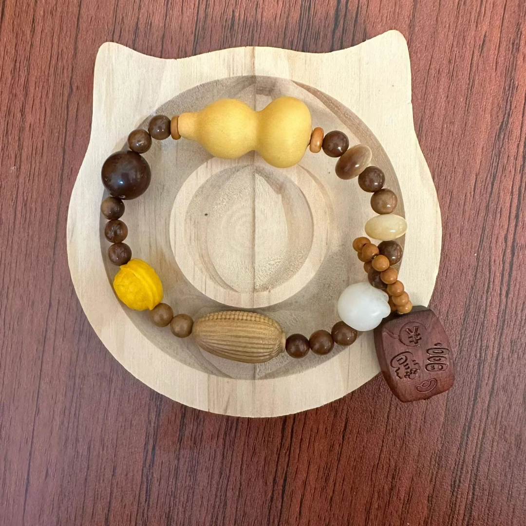 文玩葫芦草里金手串，编绳制品，（直播间专用链接，请勿私拍）