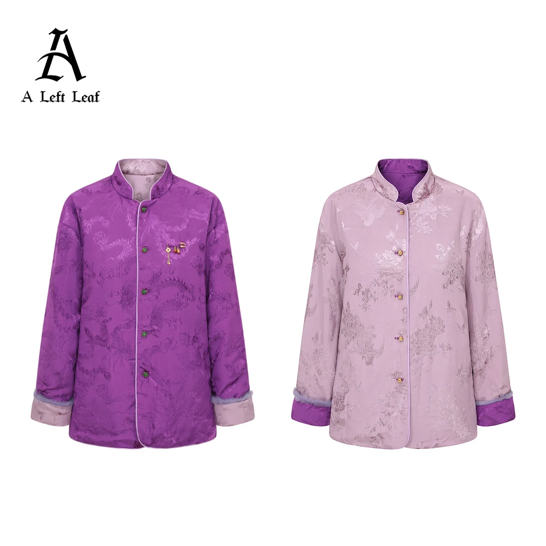 ALeftLeaf 国风新中式龙凤呈祥双面穿外套