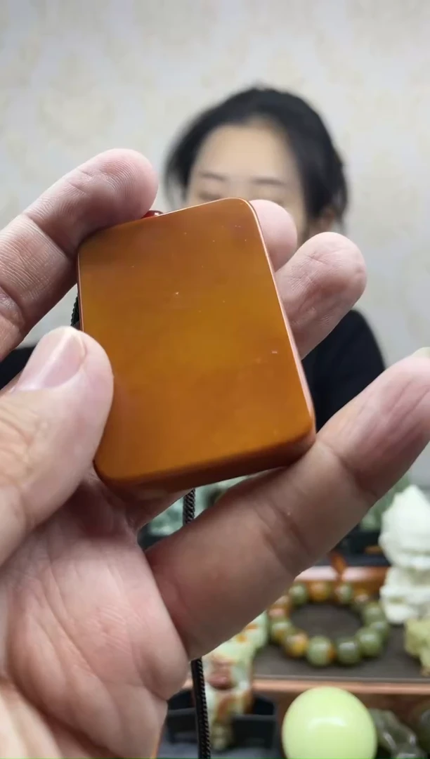 【闪购商品】和田玉无事牌未镶嵌4*6*1