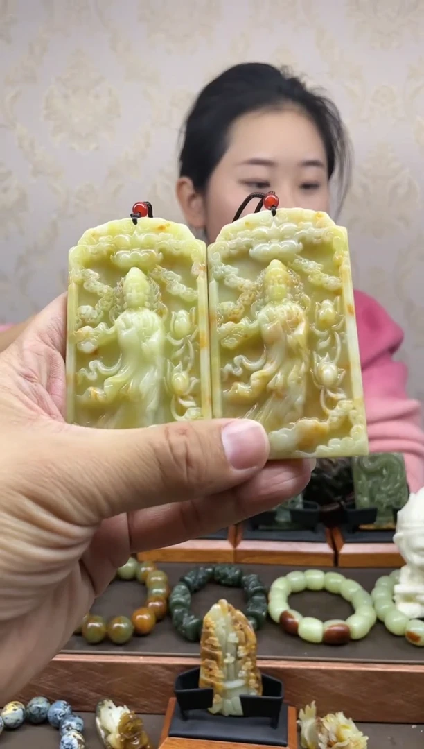 【闪购商品】岫玉观音未镶嵌多样性发货任意一单
