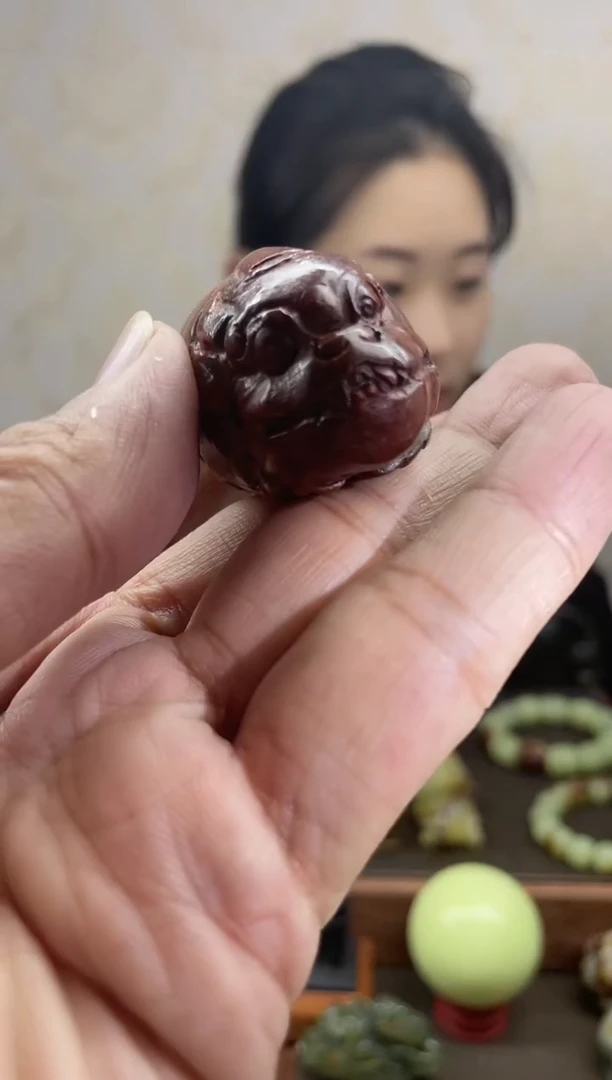 【闪购商品】岫岩河磨玉（透闪石质玉）手把未镶嵌貔貅