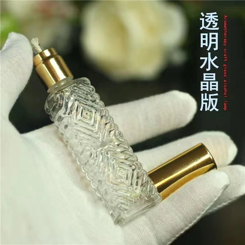 主播推荐手工酒精灯DIY家用专用10ml防烫手透明创意便携式时尚