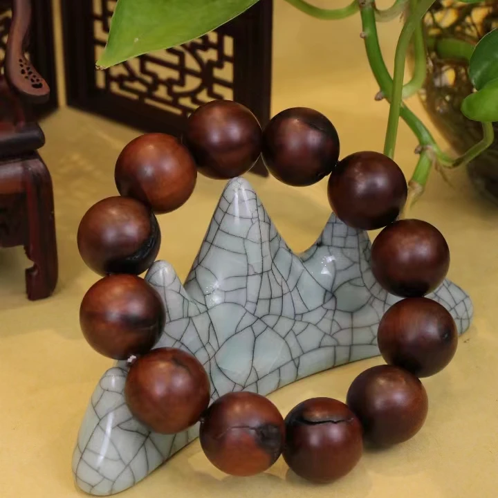 非金属木质手链 雷击枣木手串手链