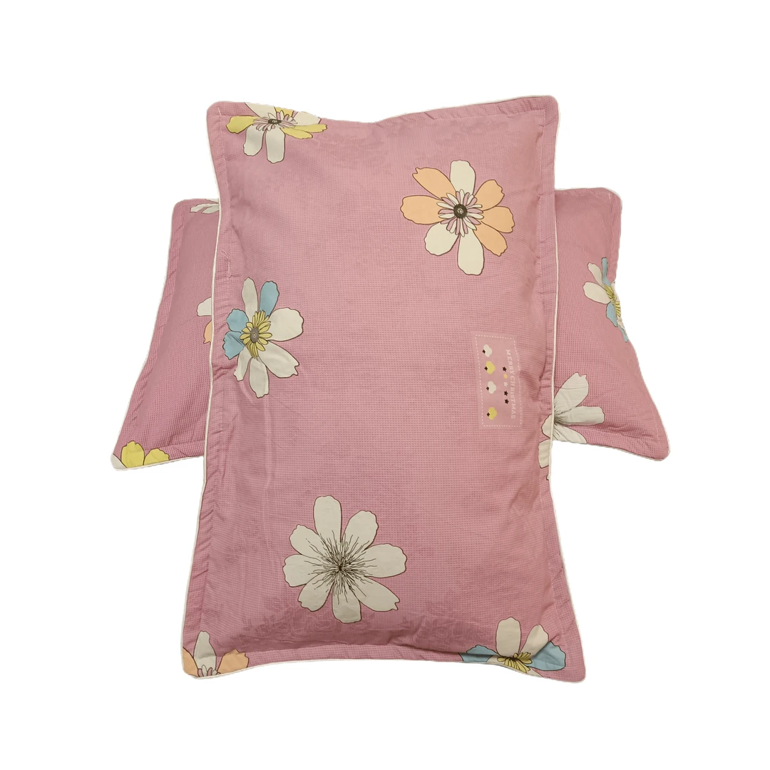 纯棉枕套荞麦枕成人宿舍加厚可拆