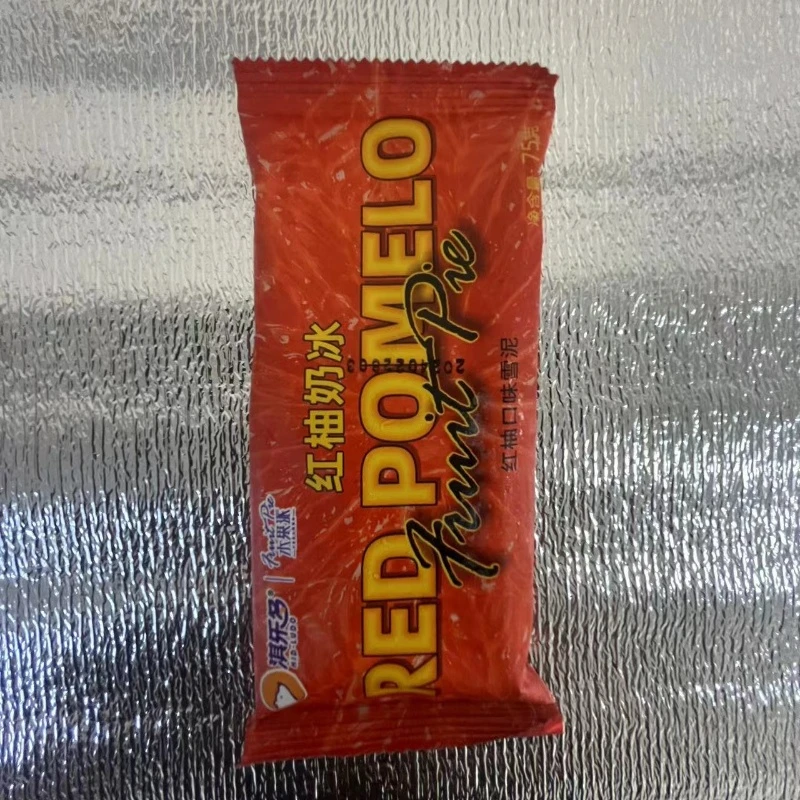 （红柚奶冰）冰淇淋雪糕75克一支