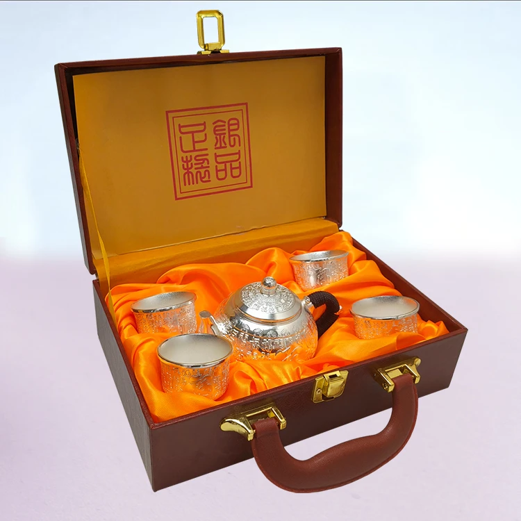 高档百福茶具家用主人杯礼盒装父亲节