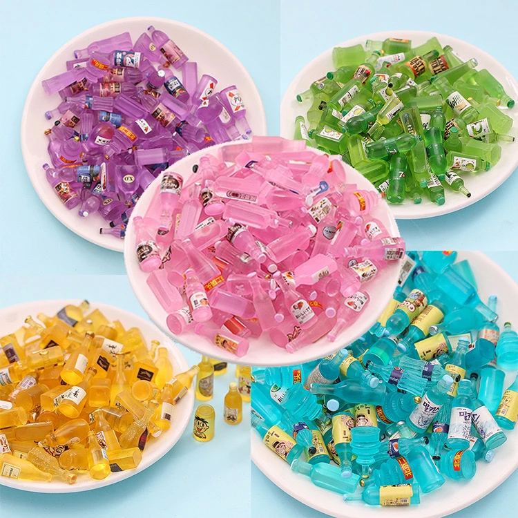 diy创意饰品树脂小酒瓶儿  拆拆乐