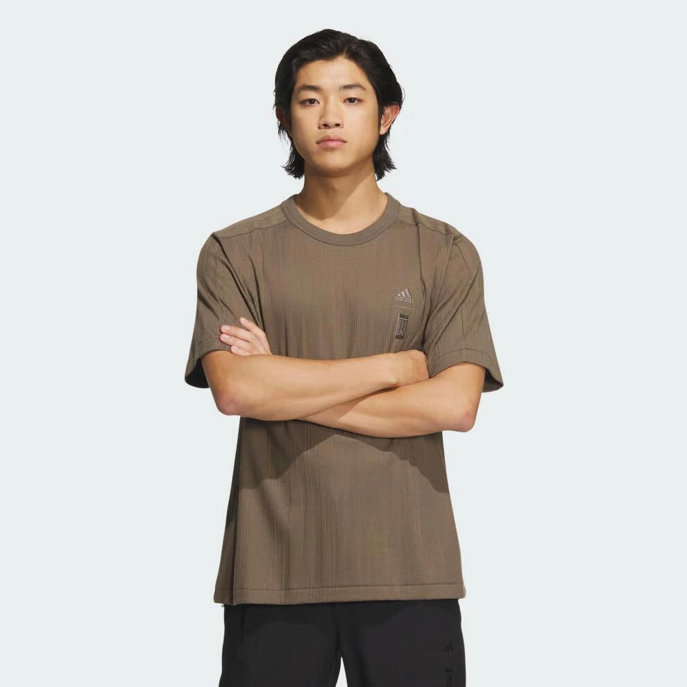 阿迪达斯休闲时尚系列TEE SS男款T恤/短袖IW1516