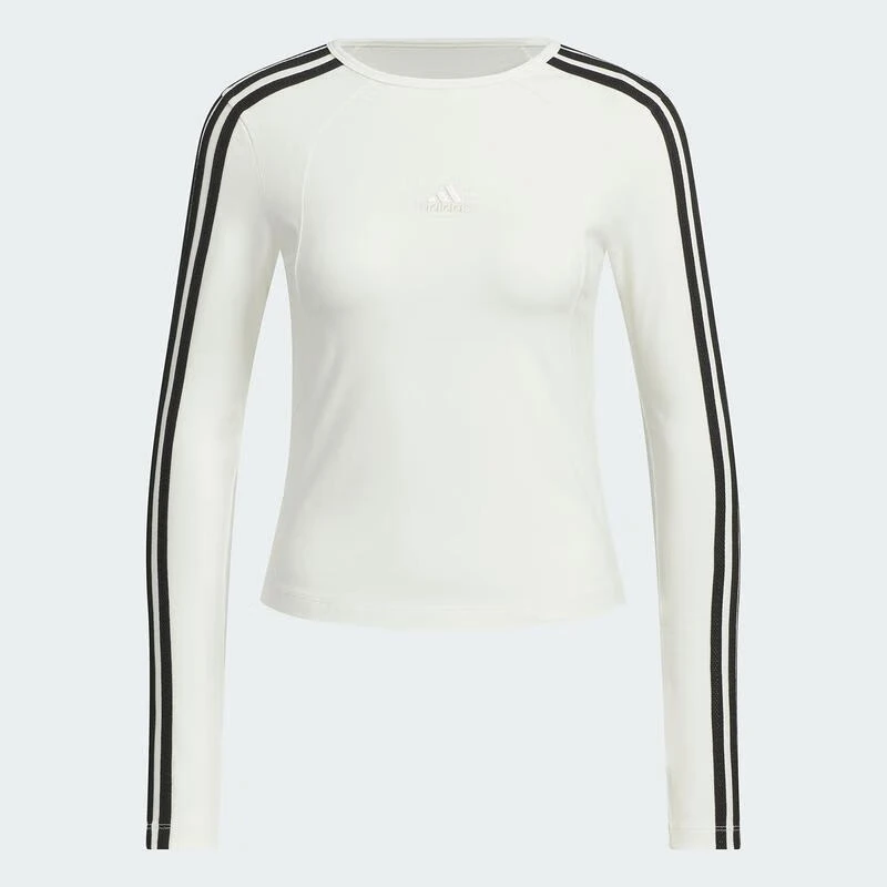 Adidas/阿迪达斯休闲时尚系列TEE LS女款长袖T恤JW4643