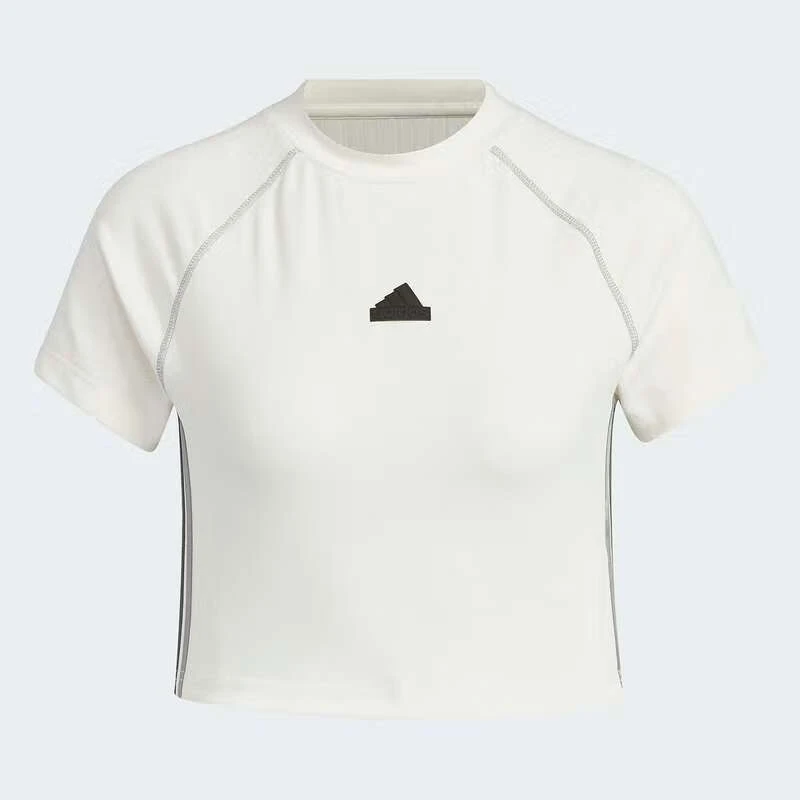 Adidas/阿迪达斯休闲时尚系列TEE SS新品女款短袖T恤JJ1113