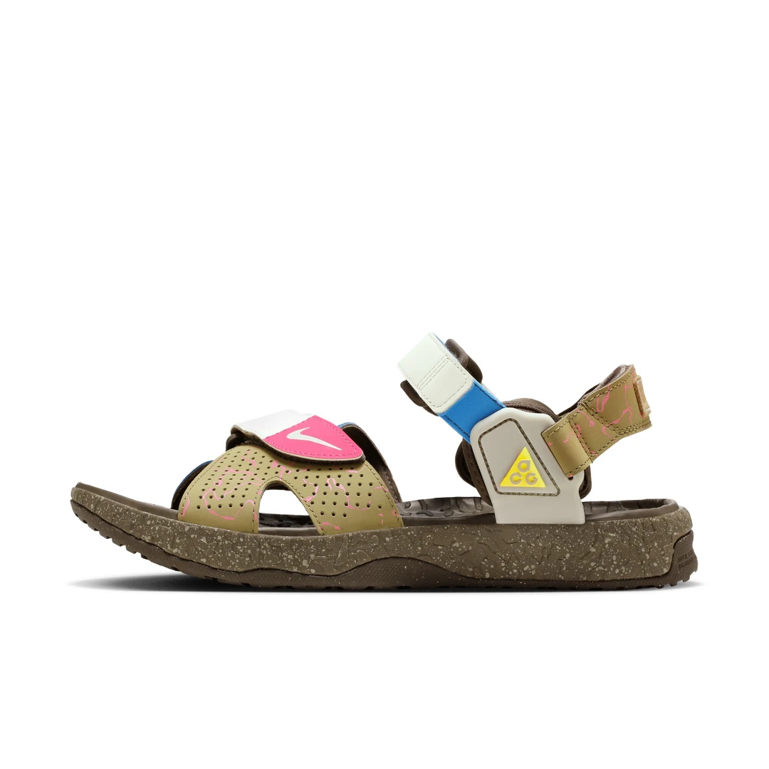 NIKE/耐克夏季男女鞋休闲魔术贴运动凉鞋户外沙滩鞋FJ7072-070