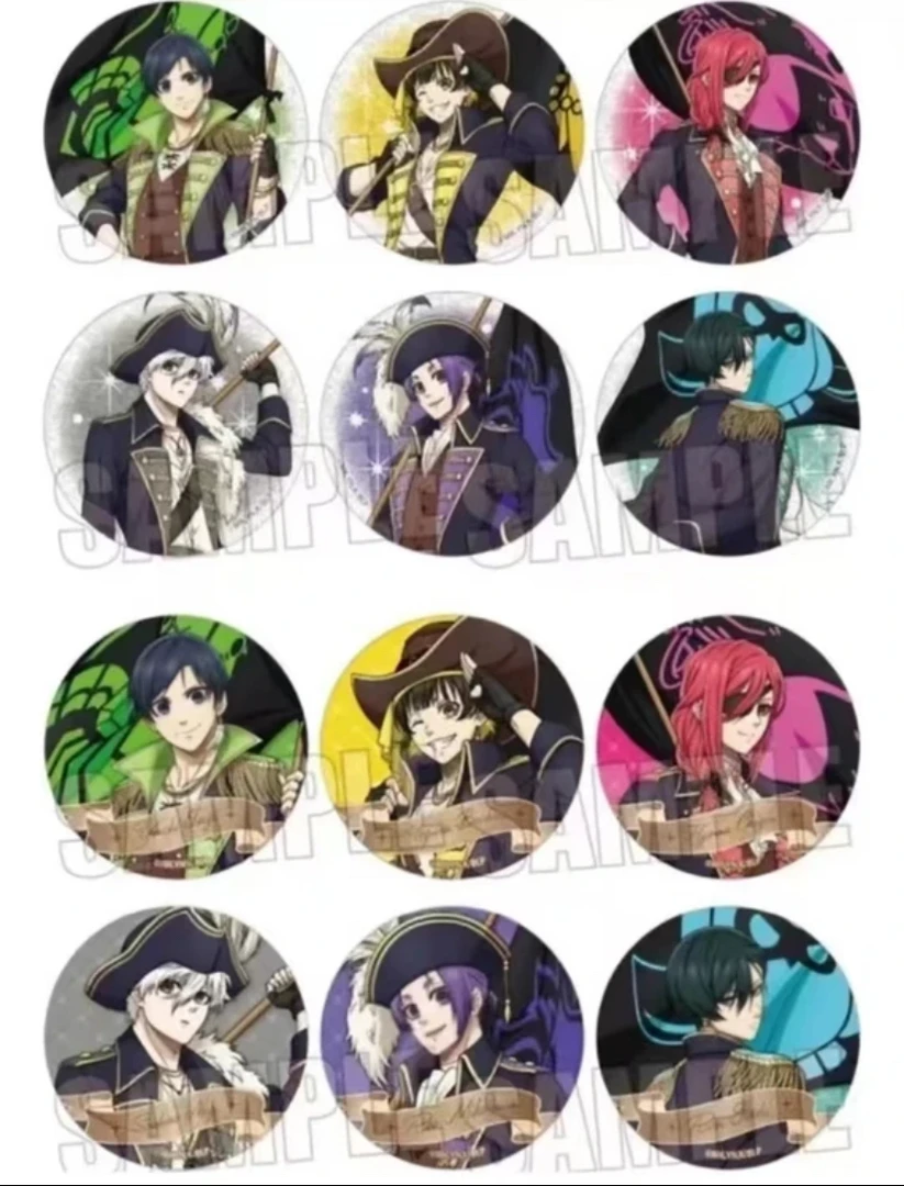 【日谷】蓝色监狱海盗吧唧徽章许愿+1