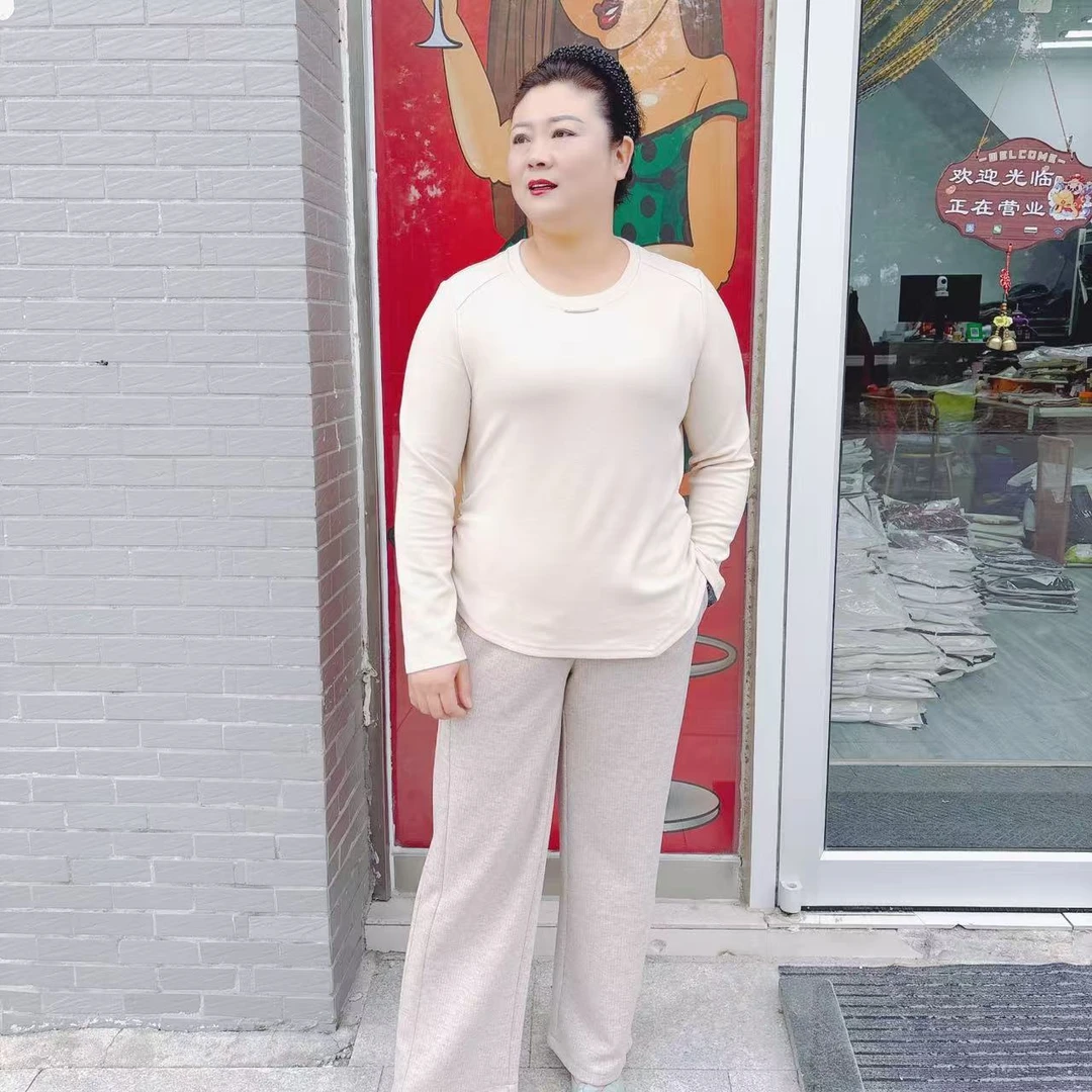 肥大码加大加肥冬季打底衫23-603款