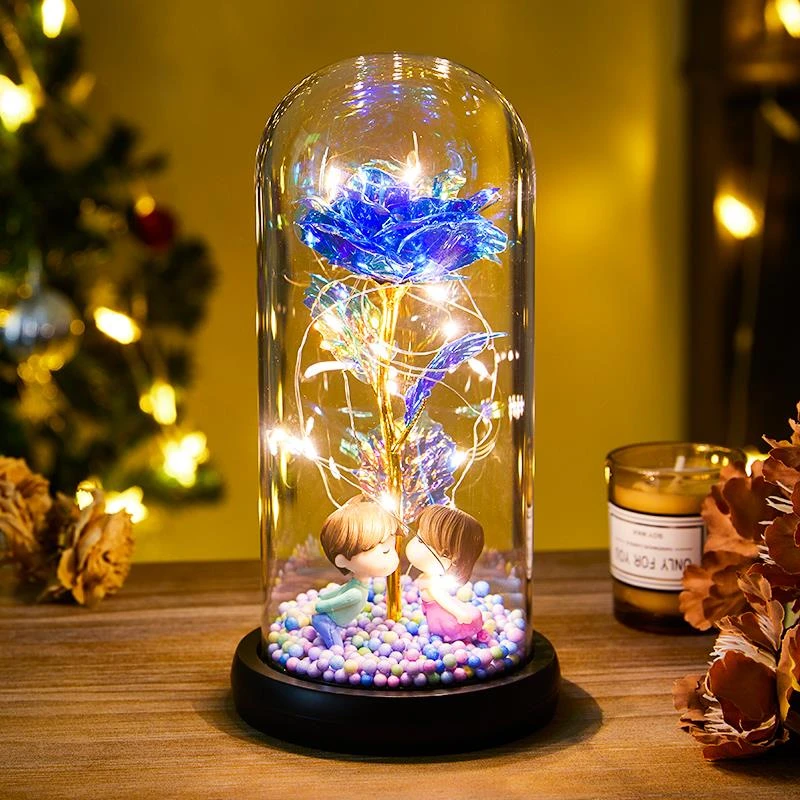 FAVMARTHA生日礼物女生送女友老婆周年纪念日永生花礼品高级感浪