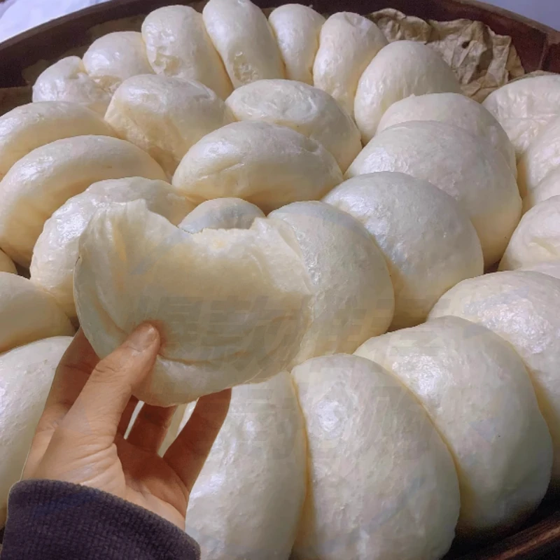 【新鲜短保】酒酿馒头徽州馒头白馒头大馒头早餐充饥厂家直销食品