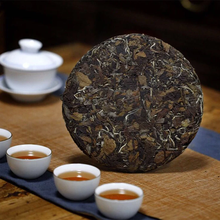 【老白茶】福鼎老贡眉老白茶陈年贡眉茶饼350g