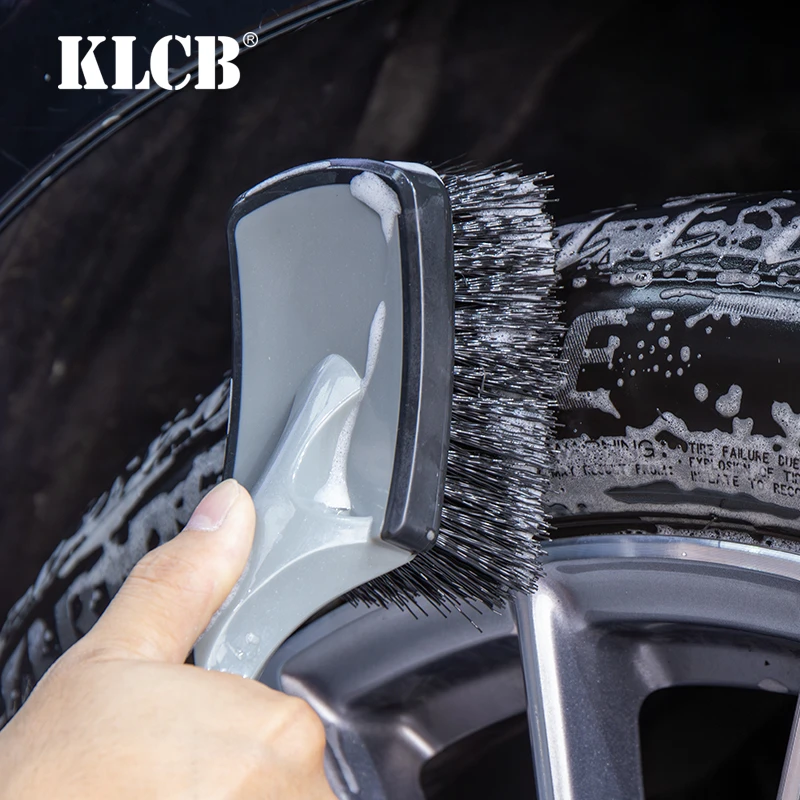 KLCB苛力轮毂刷洗车专用刷子汽车清洁钢圈毛刷工具刷车清洗轮胎刷