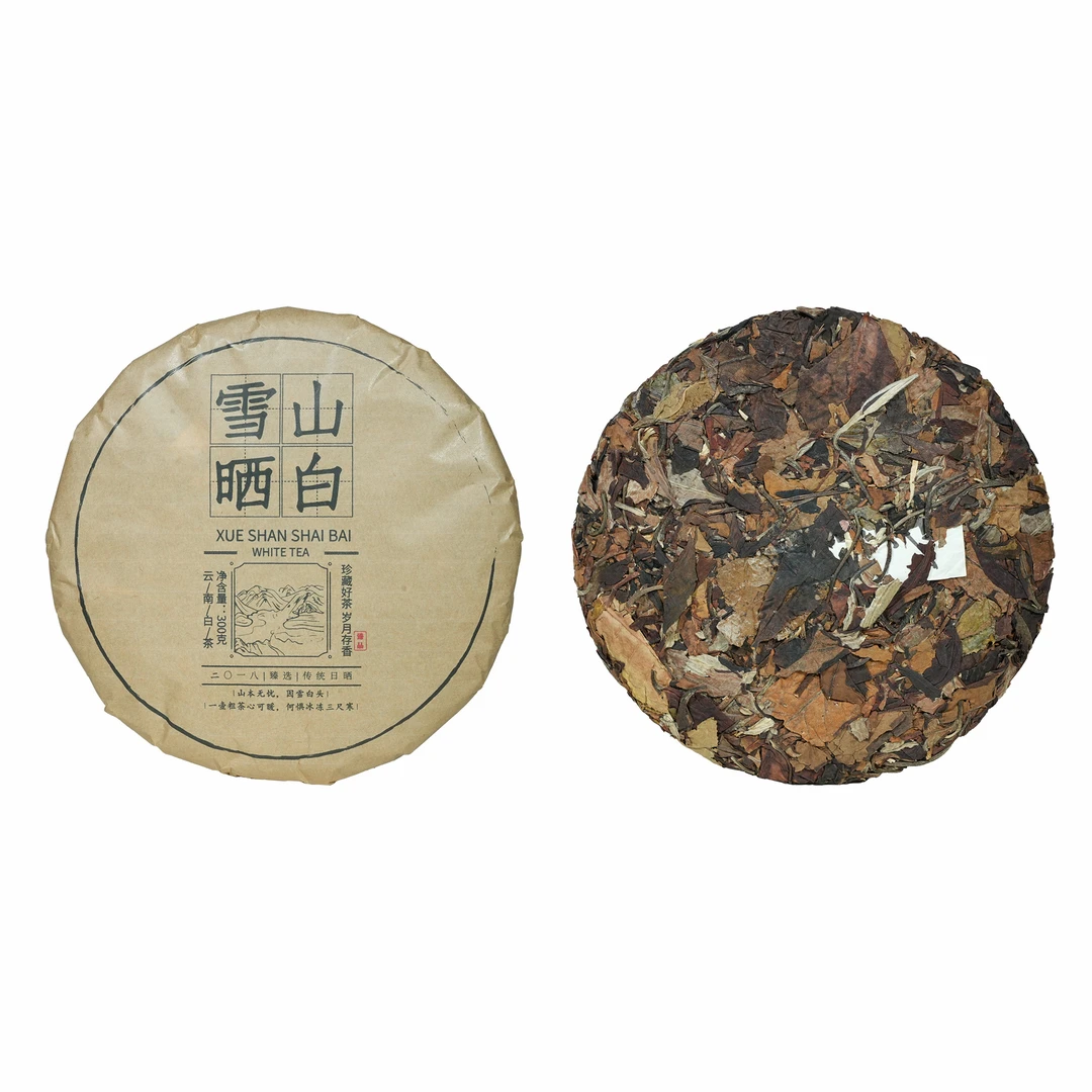 【老李私藏茶】七年原料雪山晒白十分甜临沧茶区白茶300g（带茶样）