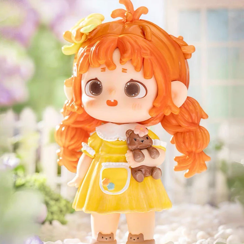 【拆盒】Heyone黑玩芙芙一代今日心情晴系列盲盒潮玩手办可爱女孩礼