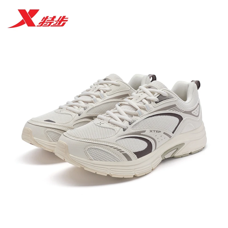 特步千禧休闲鞋丨老爹鞋男女同款夏季轻便百搭时尚运动鞋透气