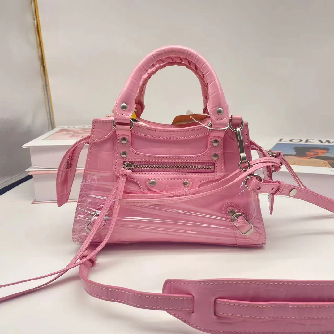 99新 Balenciaga/巴黎世家 新款机车 单肩包 24540
