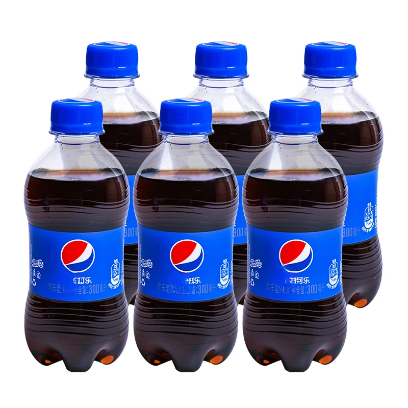 经典可乐含糖300ML*6瓶碳酸饮料经典美味畅饮可乐