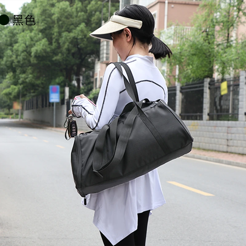 健身包训练女男运动斜挎包短途旅行包休闲游泳防水户外男士单肩包