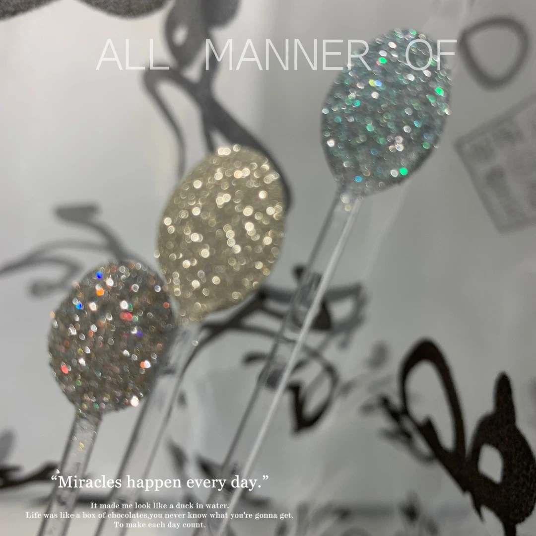 ALL MANNER OF/绘亼一伽2024新款钻石碎钻粉美甲闪粉