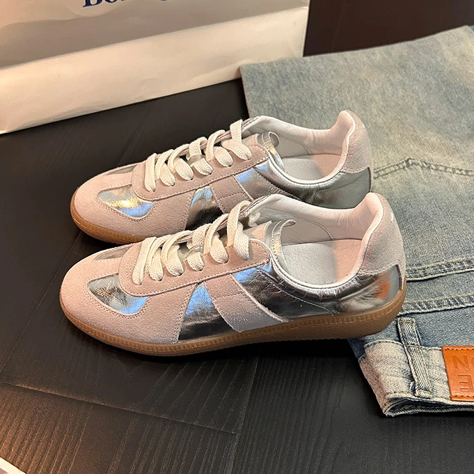 【HG】德训鞋女款爆款2024早秋新款休闲百搭时尚欧货阿甘鞋板鞋