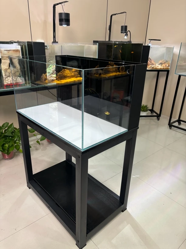 【海利森】变色筒灯鱼缸套餐+柜子套餐工业风