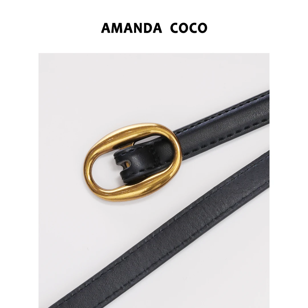 新款复古时尚百搭腰带