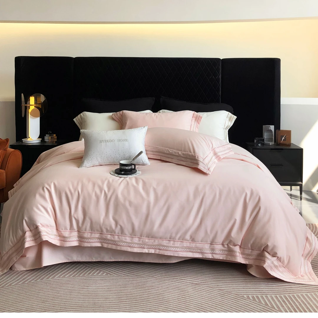 轻奢超细旦磨毛四件套--米诺