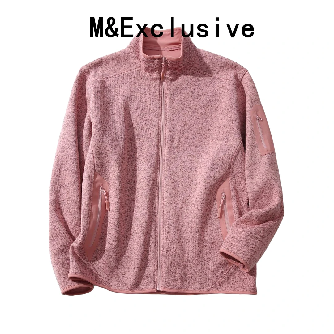 门店799！M&E复合薄绒！抗风保暖早春冬情侣外套36163