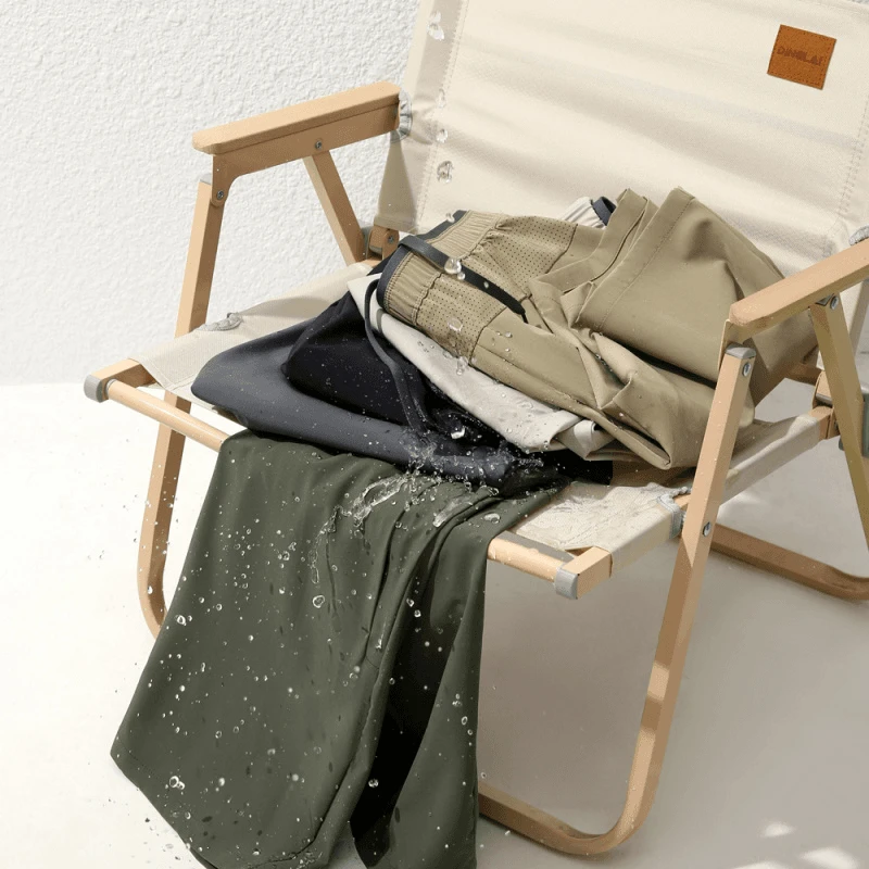 激光冲孔设计！夏季户外五分冷感速干弹力防水透气短休闲裤 5526