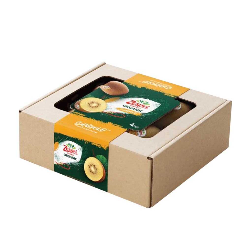 佳沛 新西兰有机金果超大果4粒 540g
