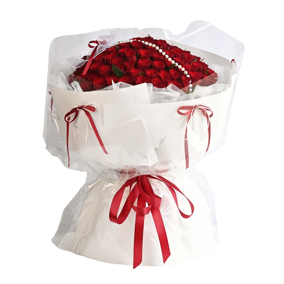 【七夕节】永恒的爱 红玫瑰 99支  预售