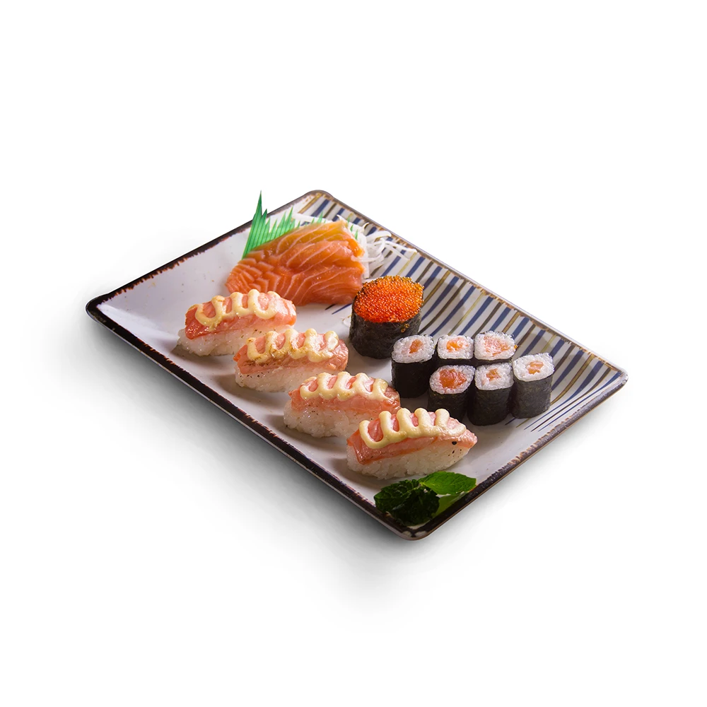 满满三文鱼拼盘-好吔