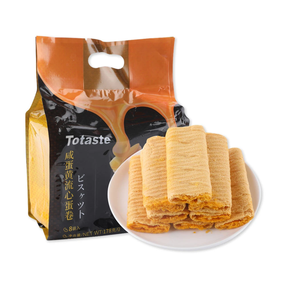 Totaste 咸蛋黄流心蛋卷 178g