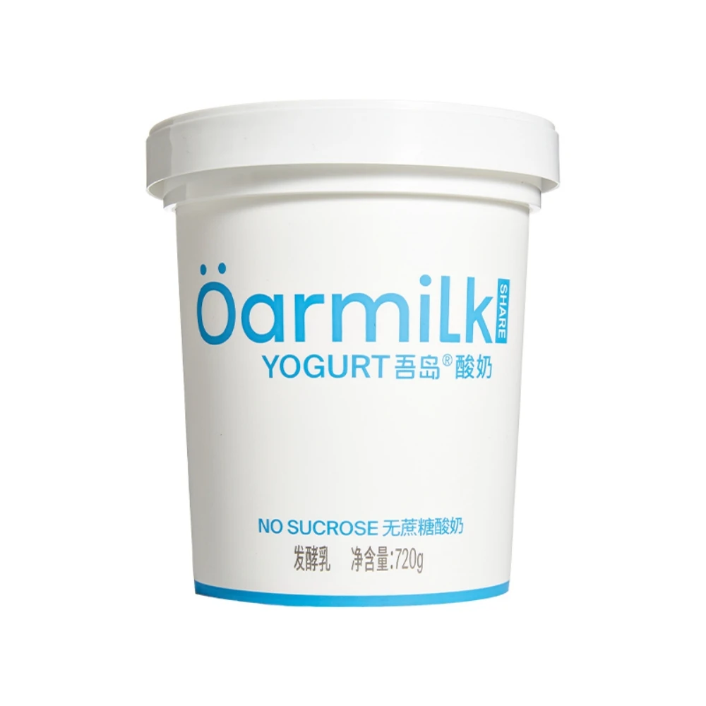 吾岛 无蔗糖酸奶 720g