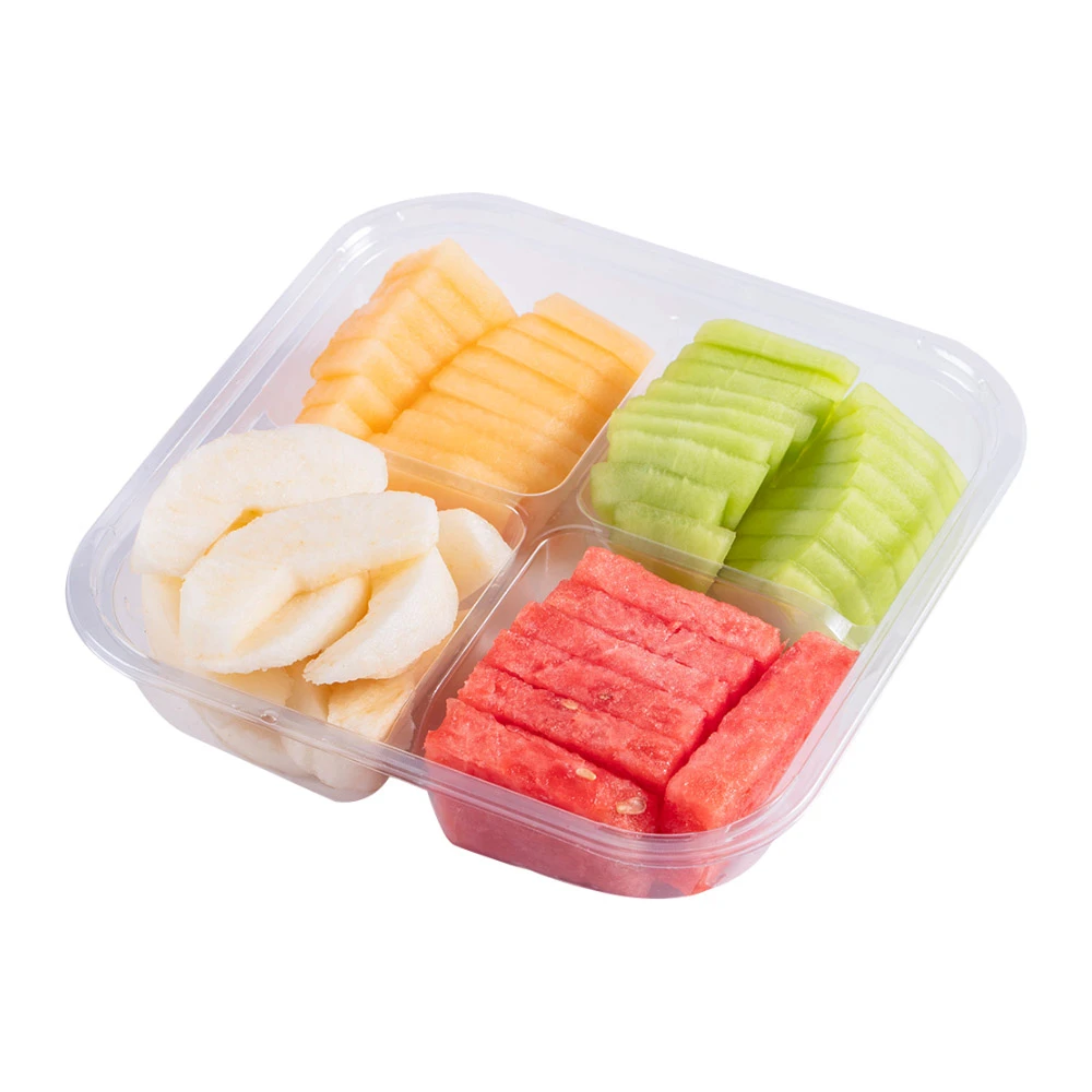 【鲜果切】哈密瓜＋网纹瓜＋梨＋西瓜（果漫鲜切）